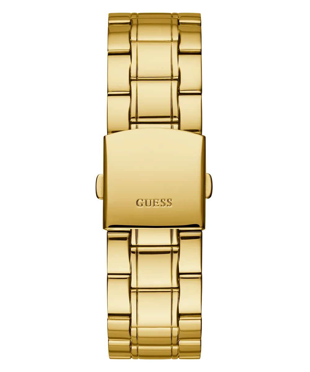 Guess Mens Gold Watches GUESS Mens Gold Tone Analog Watch
