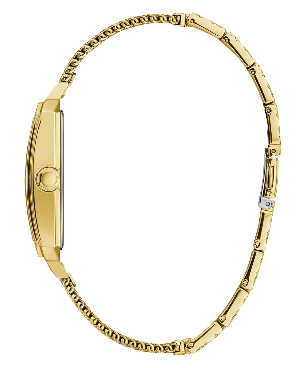 Guess Mens Gold Watches GUESS Mens Gold Tone Analog Watch