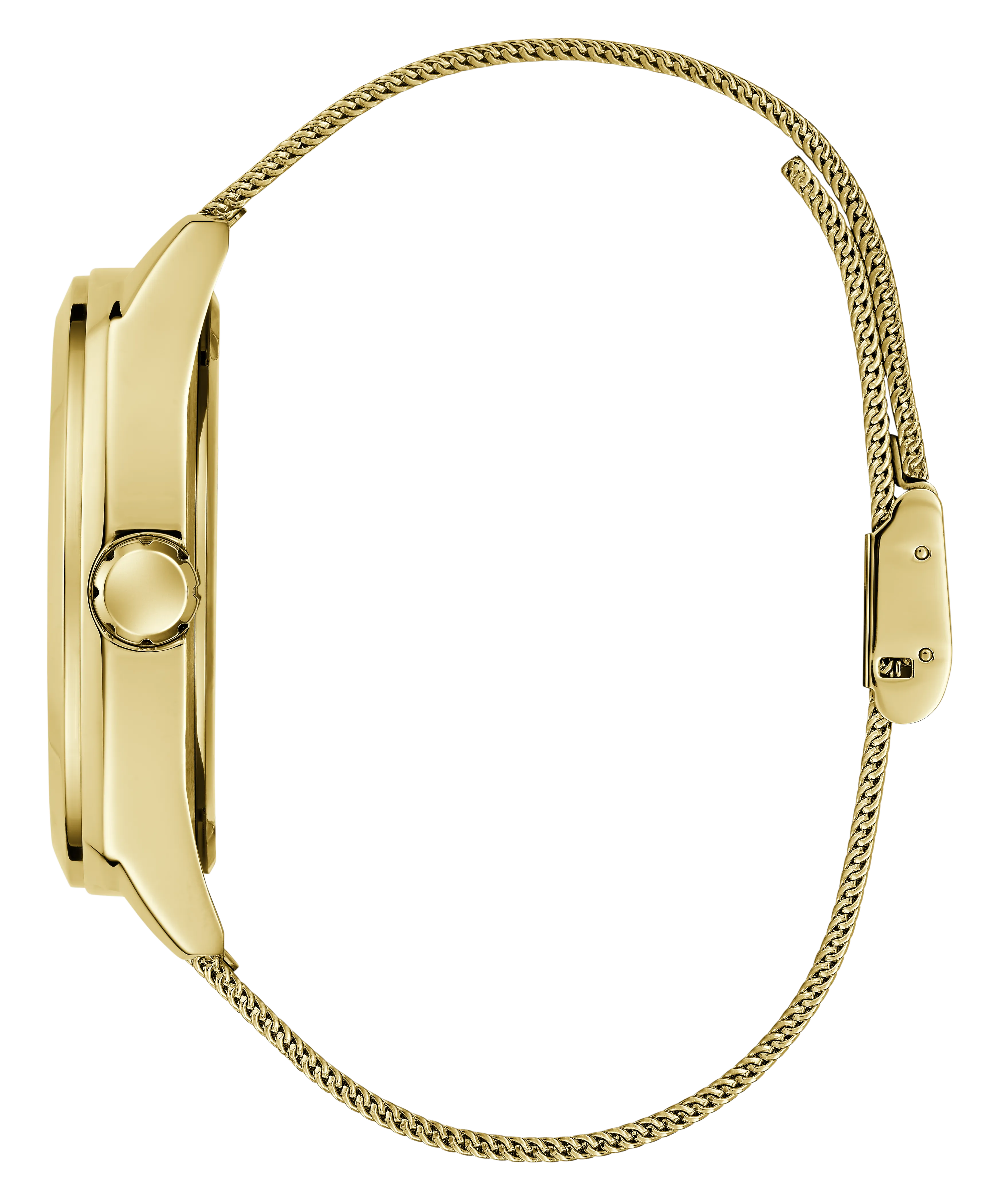 Guess Mens Gold Watches GUESS Mens Gold Tone Analog Watch