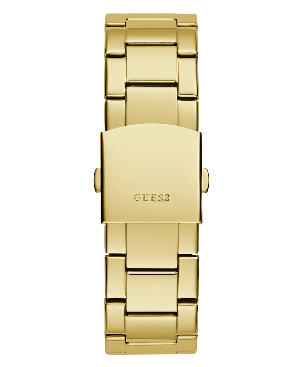 Guess Mens Gold Watches GUESS Mens Gold Tone Analog Watch