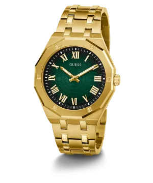 Guess Mens Gold Watches GUESS Mens Gold Tone Analog Watch