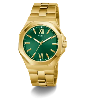 Guess Mens Gold Watches GUESS Mens Gold Tone Analog Watch