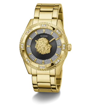 Guess Mens Gold Watches GUESS Mens Gold Tone Analog Watch