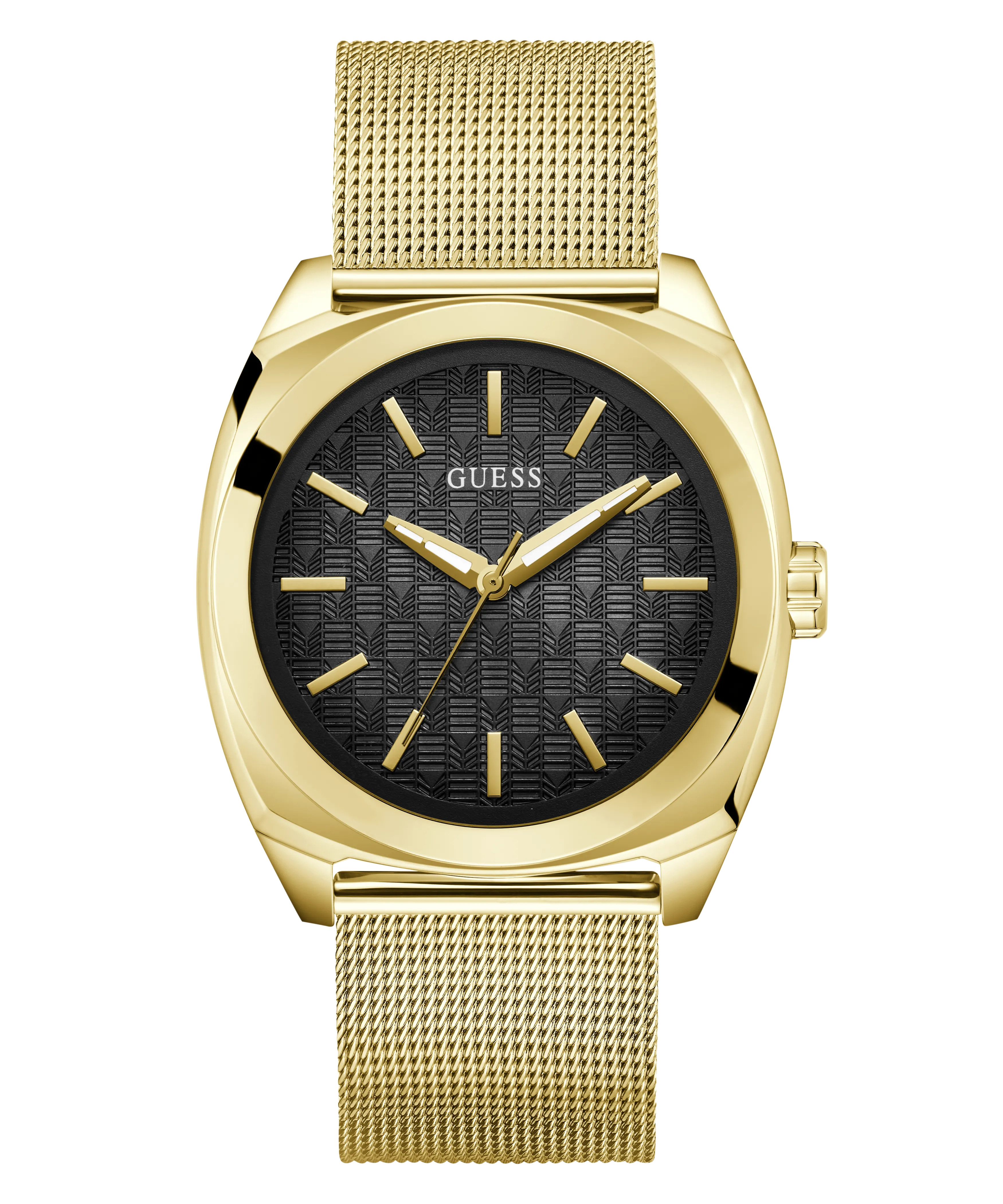 Guess Mens Gold Watches GUESS Mens Gold Tone Analog Watch