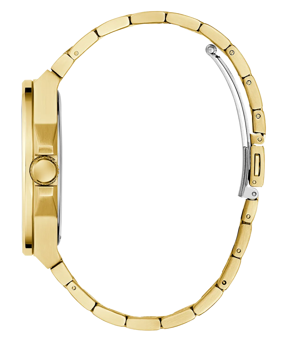 Guess Mens Gold Watches GUESS Mens Gold Tone Analog Watch