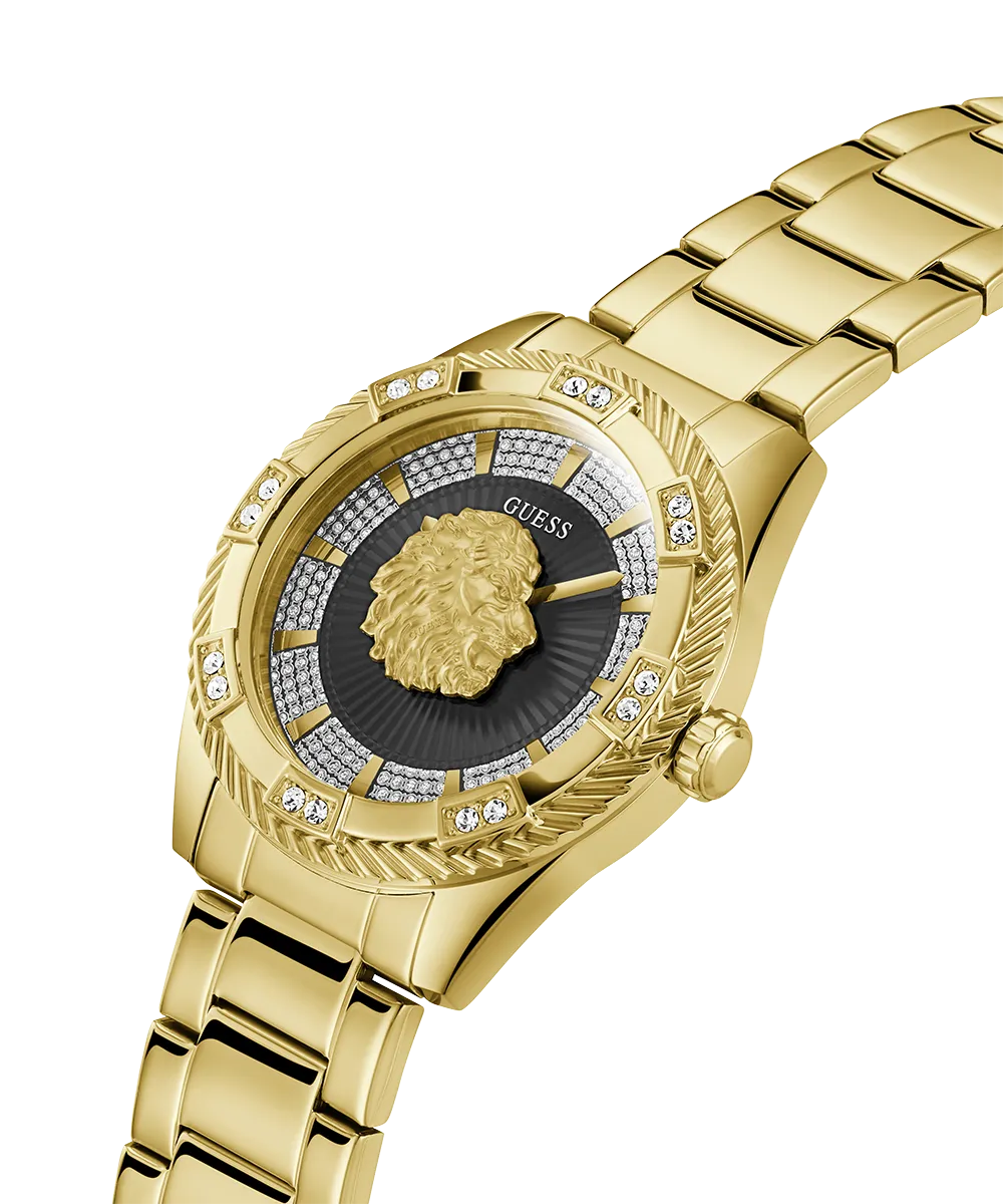 Guess Mens Gold Watches GUESS Mens Gold Tone Analog Watch