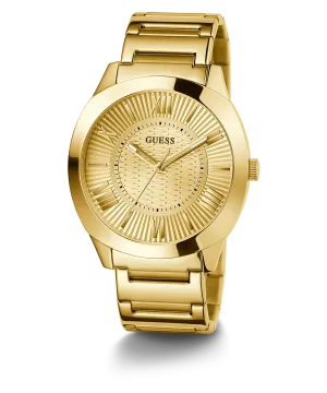 Guess Mens Gold Watches GUESS Mens Gold Tone Analog Watch