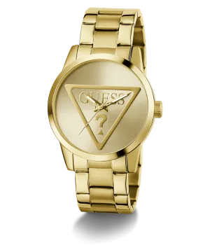 Guess Mens Gold Watches GUESS Mens Gold Tone Analog Watch