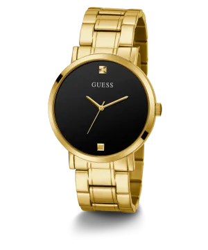 Guess Mens Gold Watches GUESS Mens Gold Tone Analog Watch