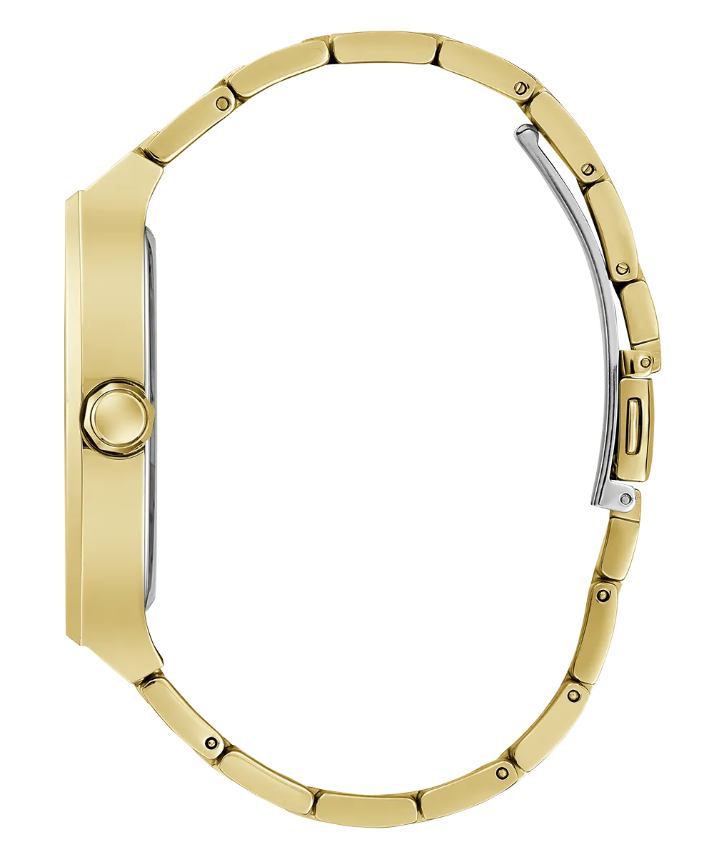 Guess Mens Gold Watches GUESS Mens Gold Tone Analog Watch