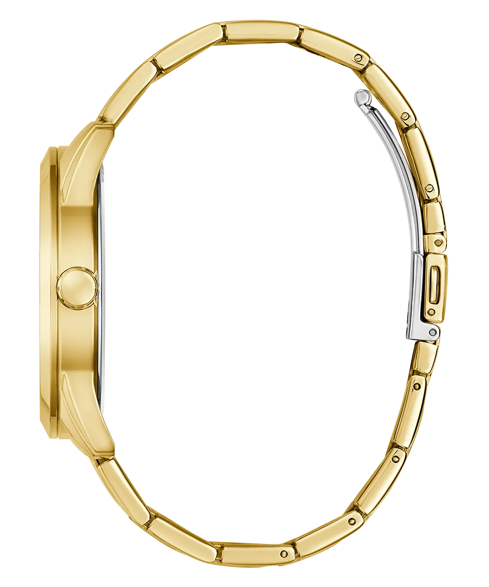 Guess Mens Gold Watches GUESS Mens Gold Tone Analog Watch