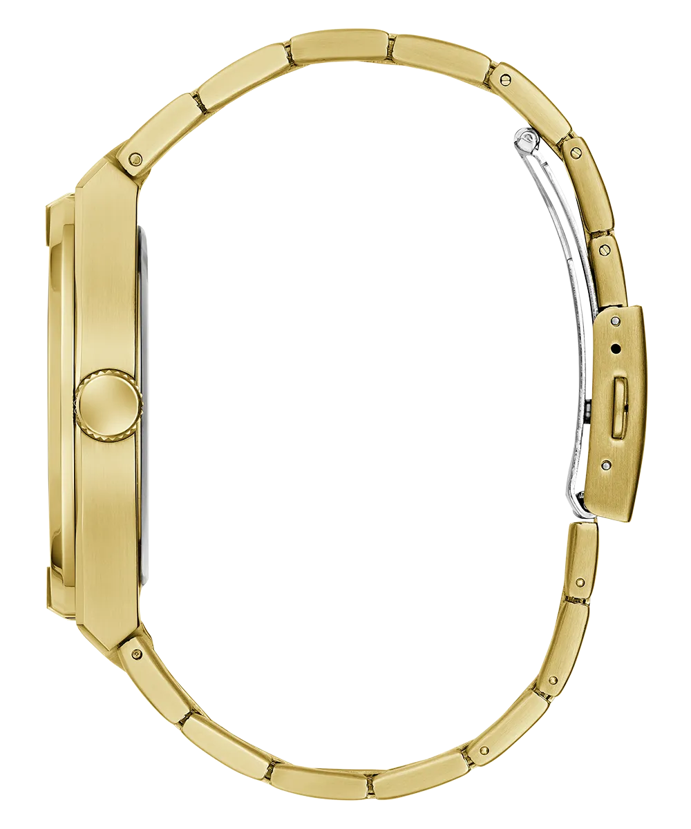 Guess Mens Gold Watches GUESS Mens Gold Tone Analog Watch