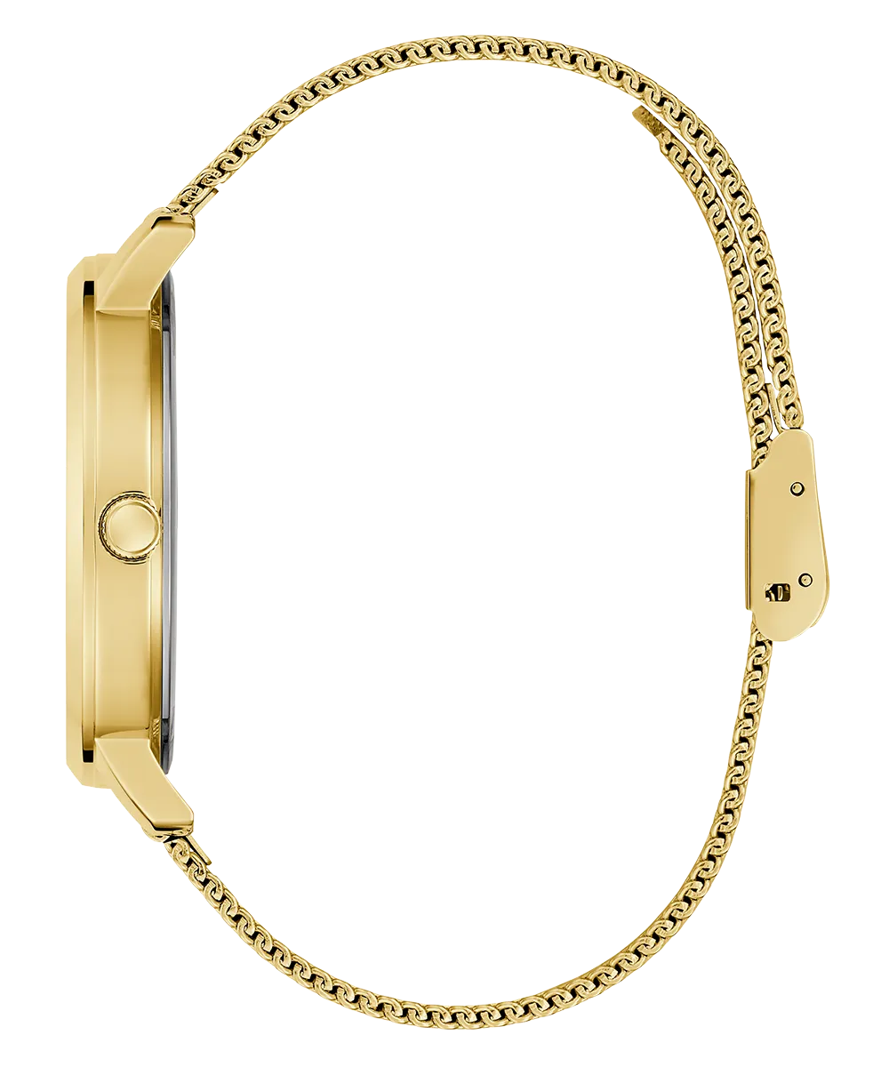 Guess Mens Gold Watches GUESS Mens Gold Tone Analog Watch