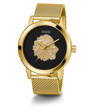 Guess Mens Gold Watches GUESS Mens Gold Tone Analog Watch