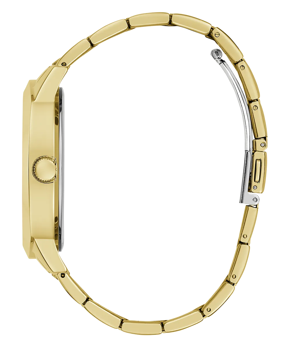 Guess Mens Gold Watches GUESS Mens Gold Tone Analog Watch