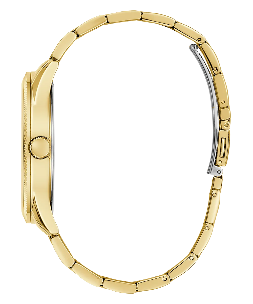 Guess Mens Gold Watches GUESS Mens Gold Tone Analog Watch