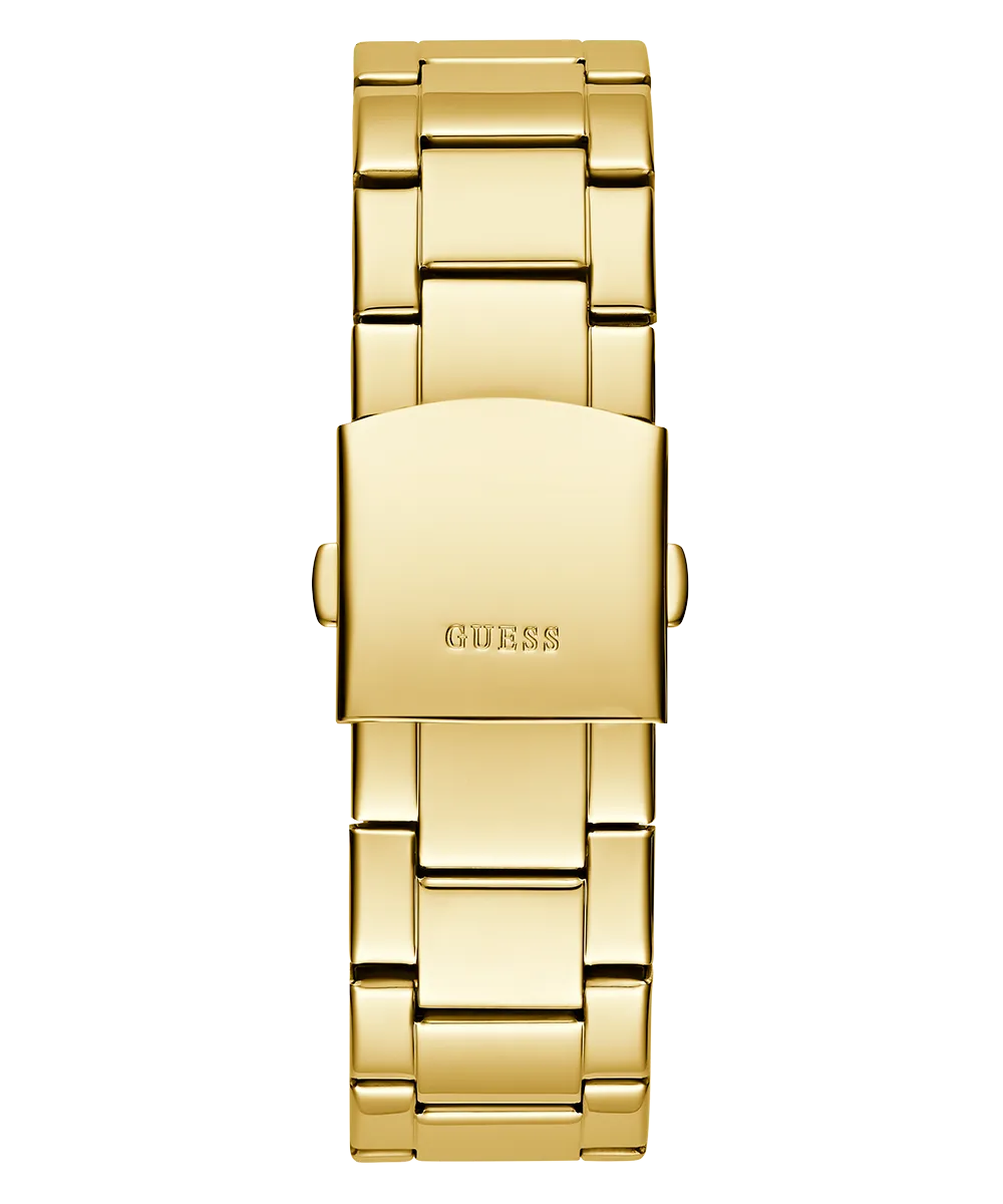 Guess Mens Gold Watches GUESS Mens Gold Tone Analog Watch