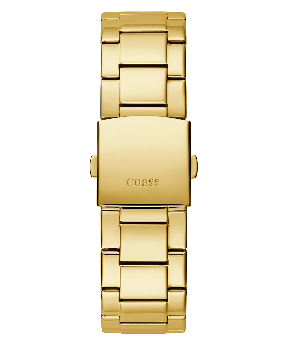 Guess Mens Gold Watches GUESS Mens Gold Tone Analog Watch