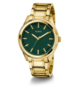 Guess Mens Gold Watches GUESS Mens Gold Tone Analog Watch
