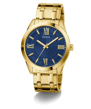 Guess Mens Gold Watches GUESS Mens Gold Tone Analog Watch
