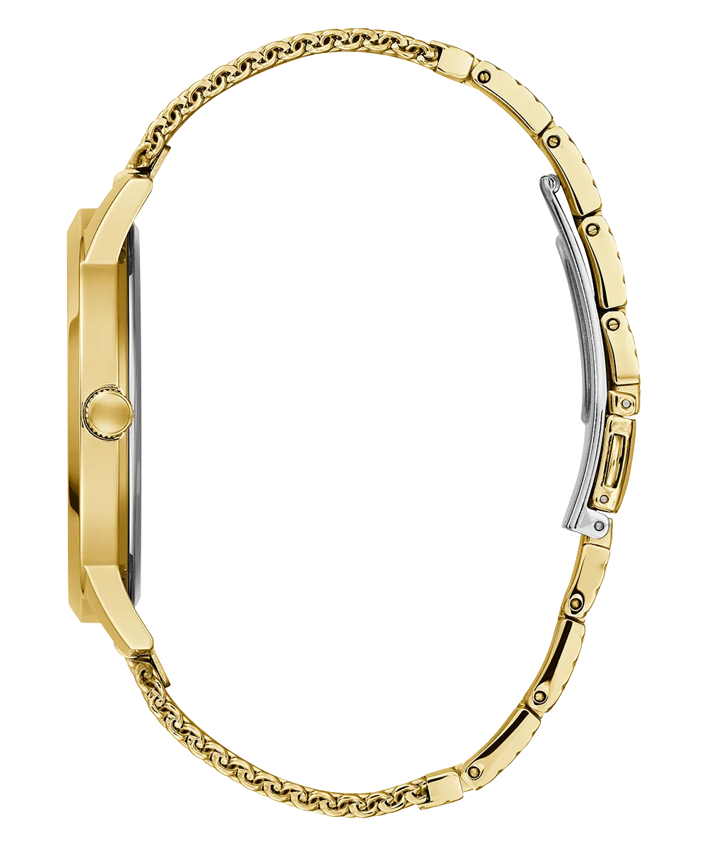 Guess Mens Gold Watches GUESS Mens Gold Tone Analog Watch