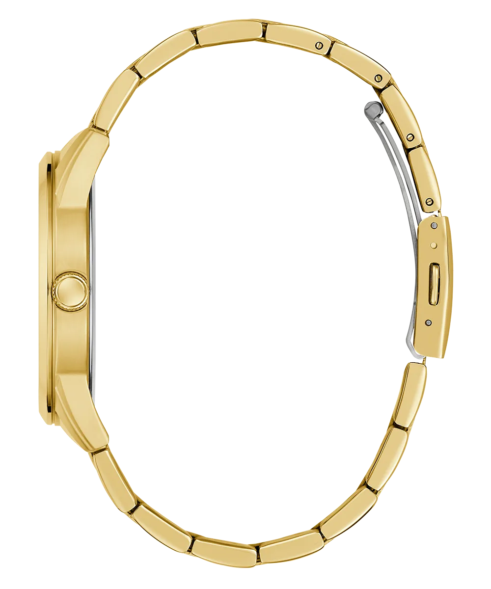 Guess Mens Gold Watches GUESS Mens Gold Tone Analog Watch