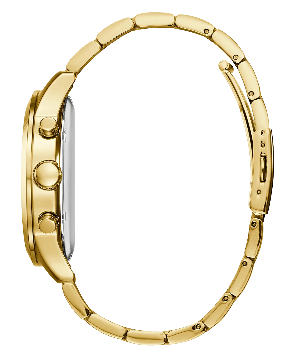 Guess Mens Gold Watches GUESS Mens Gold Tone Chronograph Watch