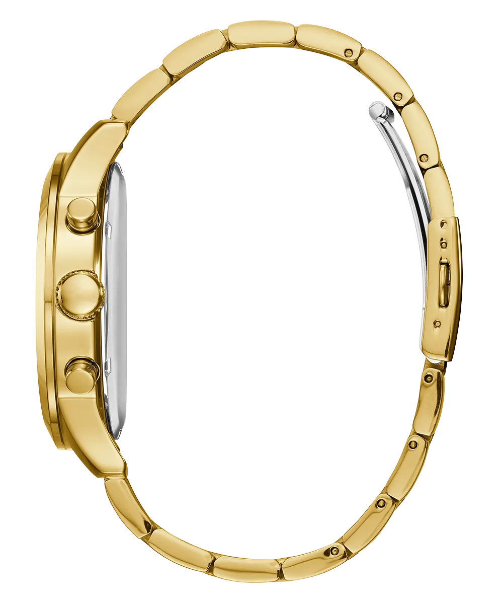 Guess Mens Gold Watches GUESS Mens Gold Tone Chronograph Watch