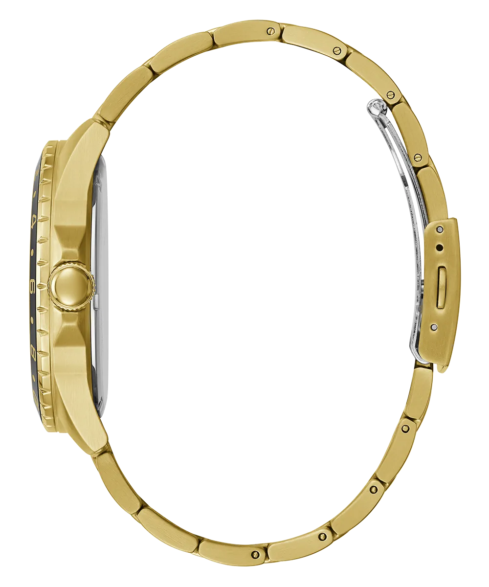 Guess Mens Gold Watches GUESS Mens Gold Tone Day/Date Watch