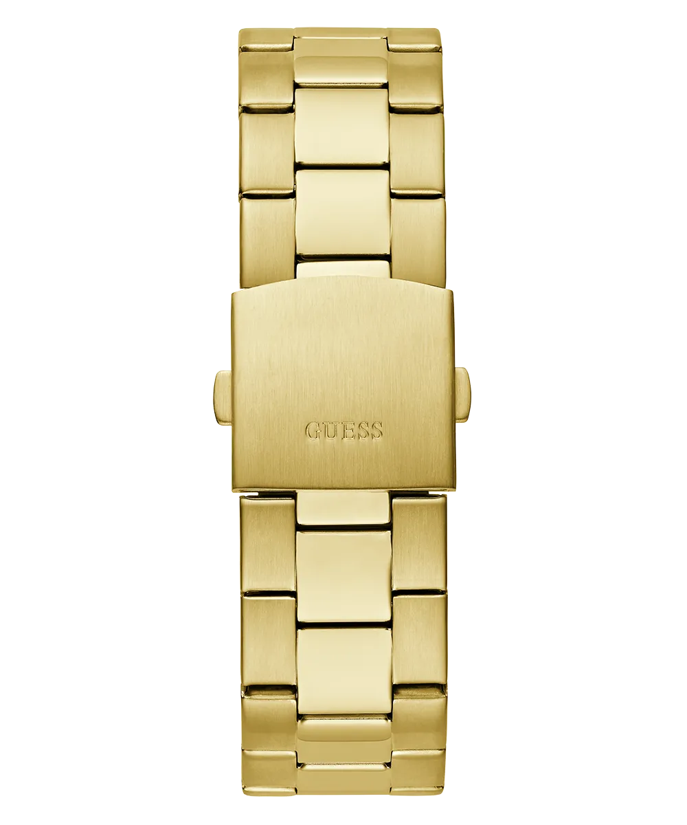 Guess Mens Gold Watches GUESS Mens Gold Tone Multi-function Watch