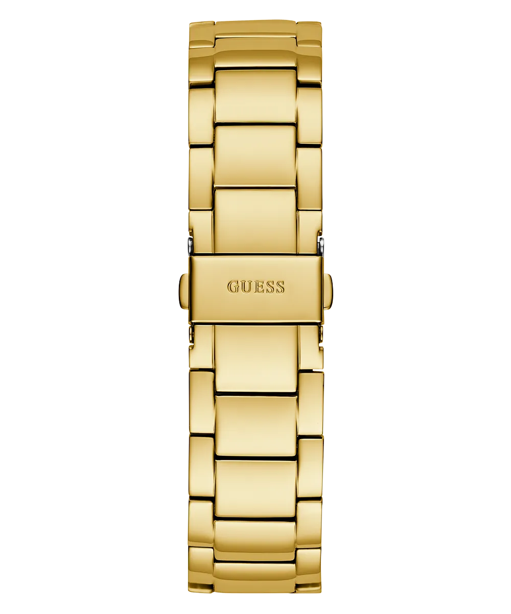 Guess Mens Gold Watches GUESS Mens Gold Tone Multi-function Watch