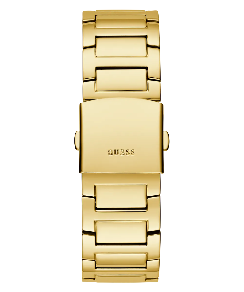 Guess Mens Gold Watches GUESS Mens Gold Tone Multi-function Watch