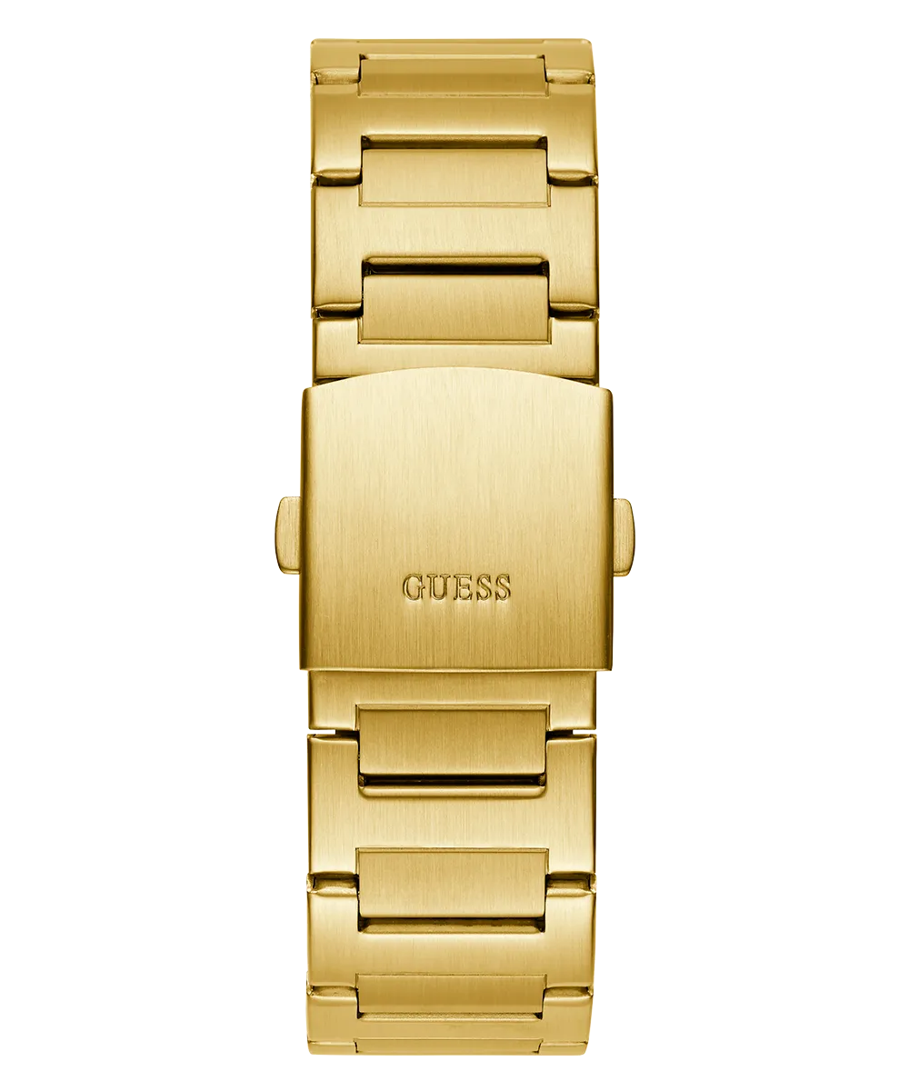 Guess Mens Gold Watches GUESS Mens Gold Tone Multi-function Watch