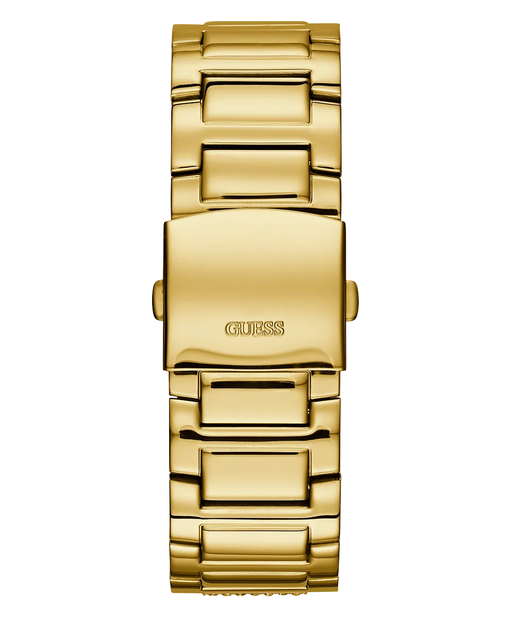 Guess Mens Gold Watches GUESS Mens Gold Tone Multi-function Watch