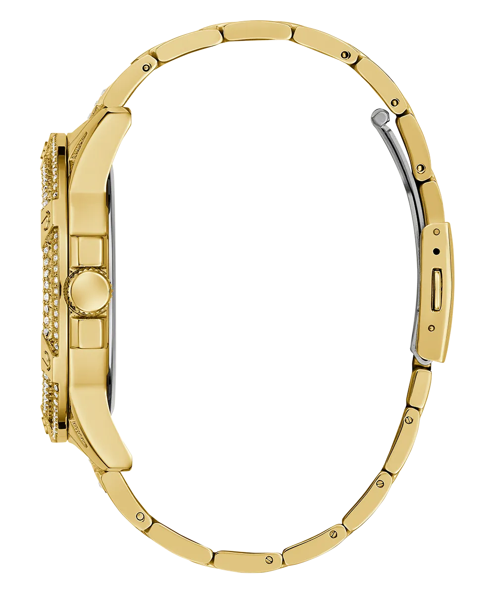 Guess Mens Gold Watches GUESS Mens Gold Tone Multi-function Watch