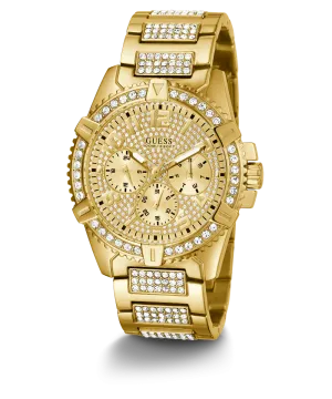 Guess Mens Gold Watches GUESS Mens Gold Tone Multi-function Watch