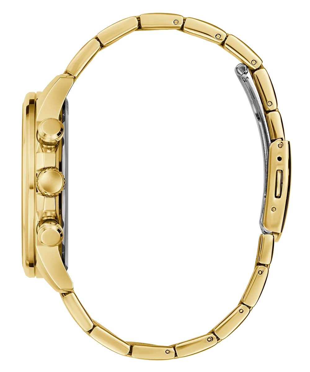 Guess Mens Gold Watches GUESS Mens Gold Tone Multi-function Watch
