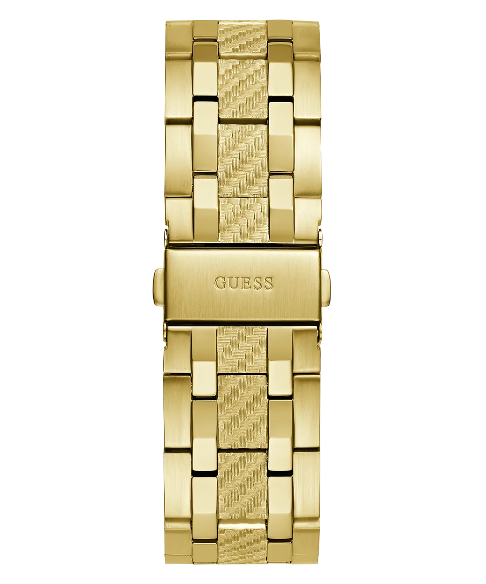 Guess Mens Gold Watches GUESS Mens Gold Tone Multi-function Watch