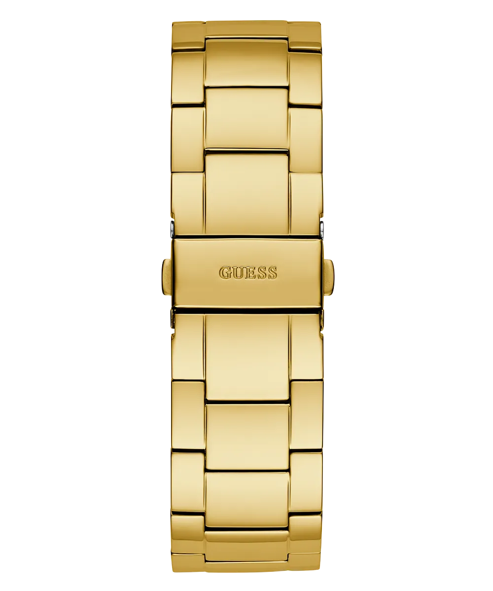 Guess Mens Gold Watches GUESS Mens Gold Tone Multi-function Watch