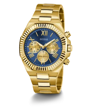 Guess Mens Gold Watches GUESS Mens Gold Tone Multi-function Watch