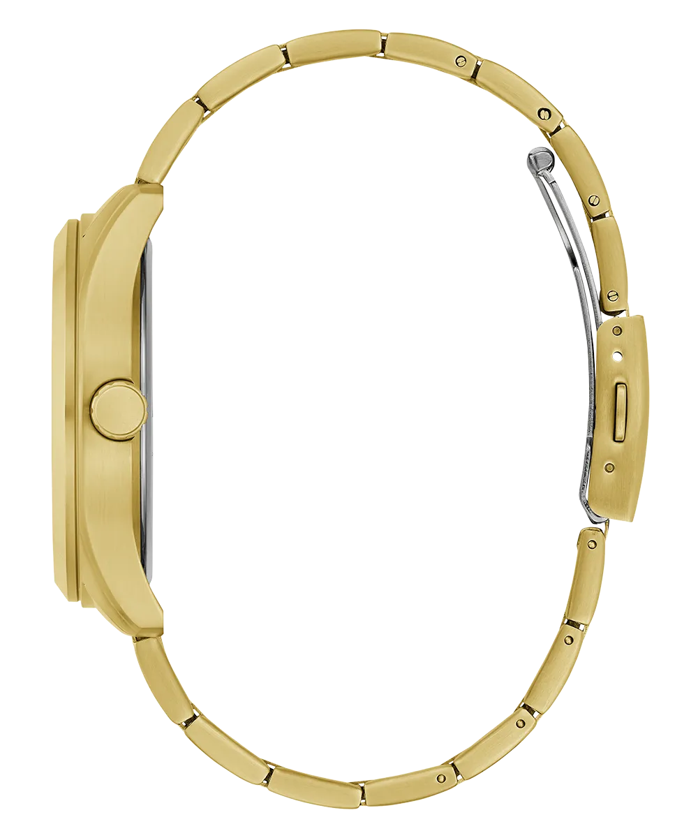 Guess Mens Gold Watches GUESS Mens Gold Tone Multi-function Watch