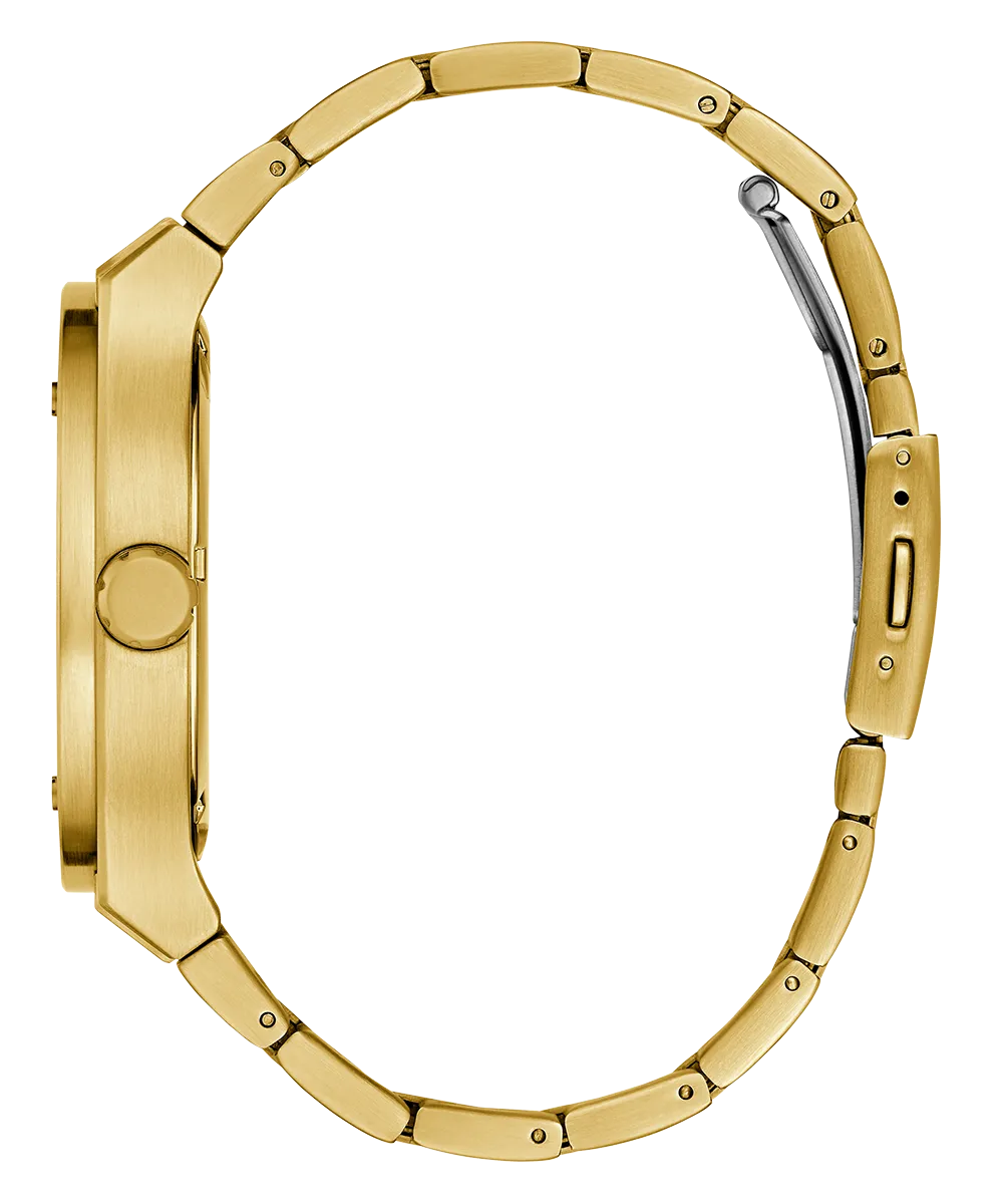 Guess Mens Gold Watches GUESS Mens Gold Tone Multi-function Watch