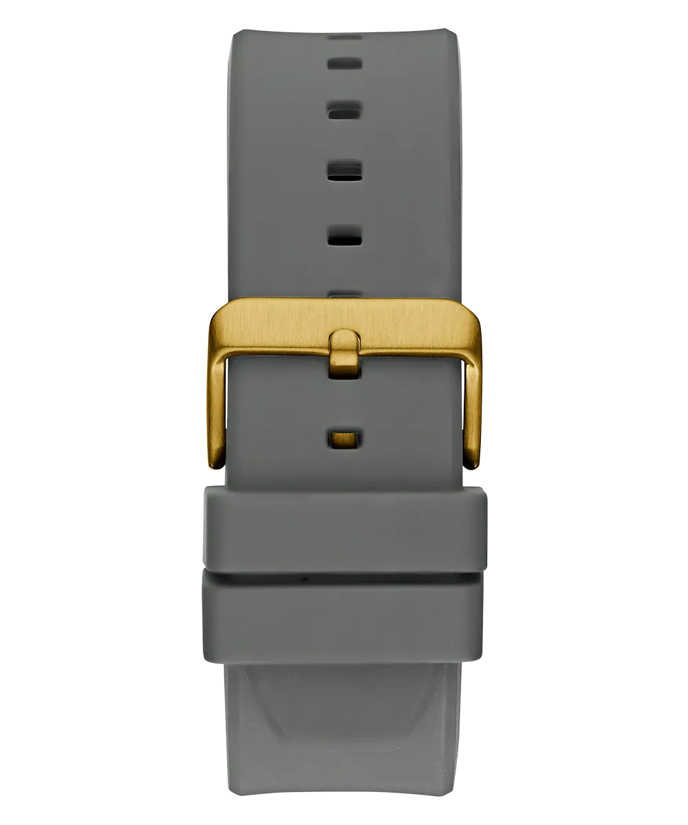 Guess Mens Gold Watches GUESS Mens Gray Gold Tone Multi-function Watch