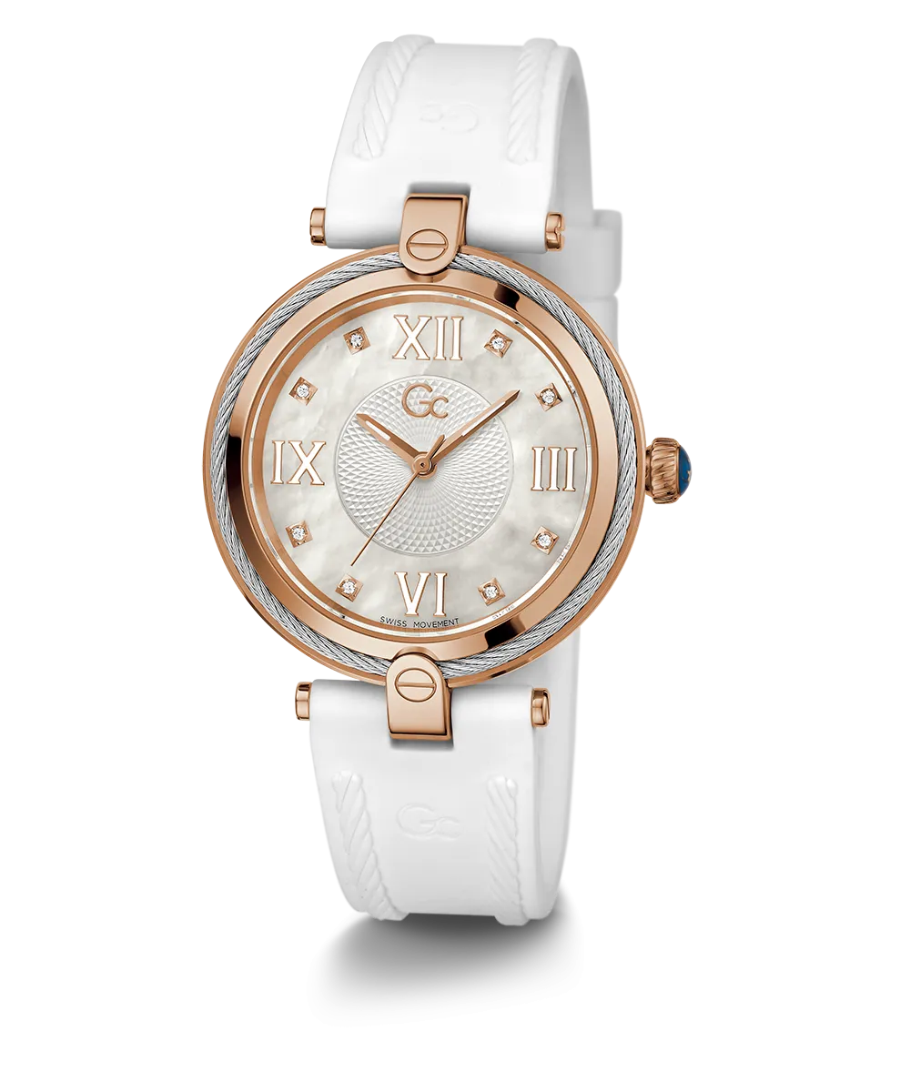 Guess Womens Silicone Watches Gc Fusion Cable Mid Size Silicone