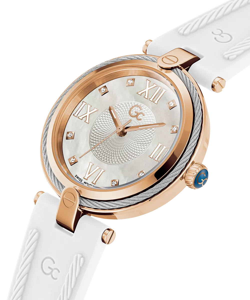 Guess Womens Silicone Watches Gc Fusion Cable Mid Size Silicone