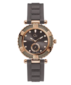 Guess Womens Silicone Watches Gc LadyDiver Cable Large Size Silicone