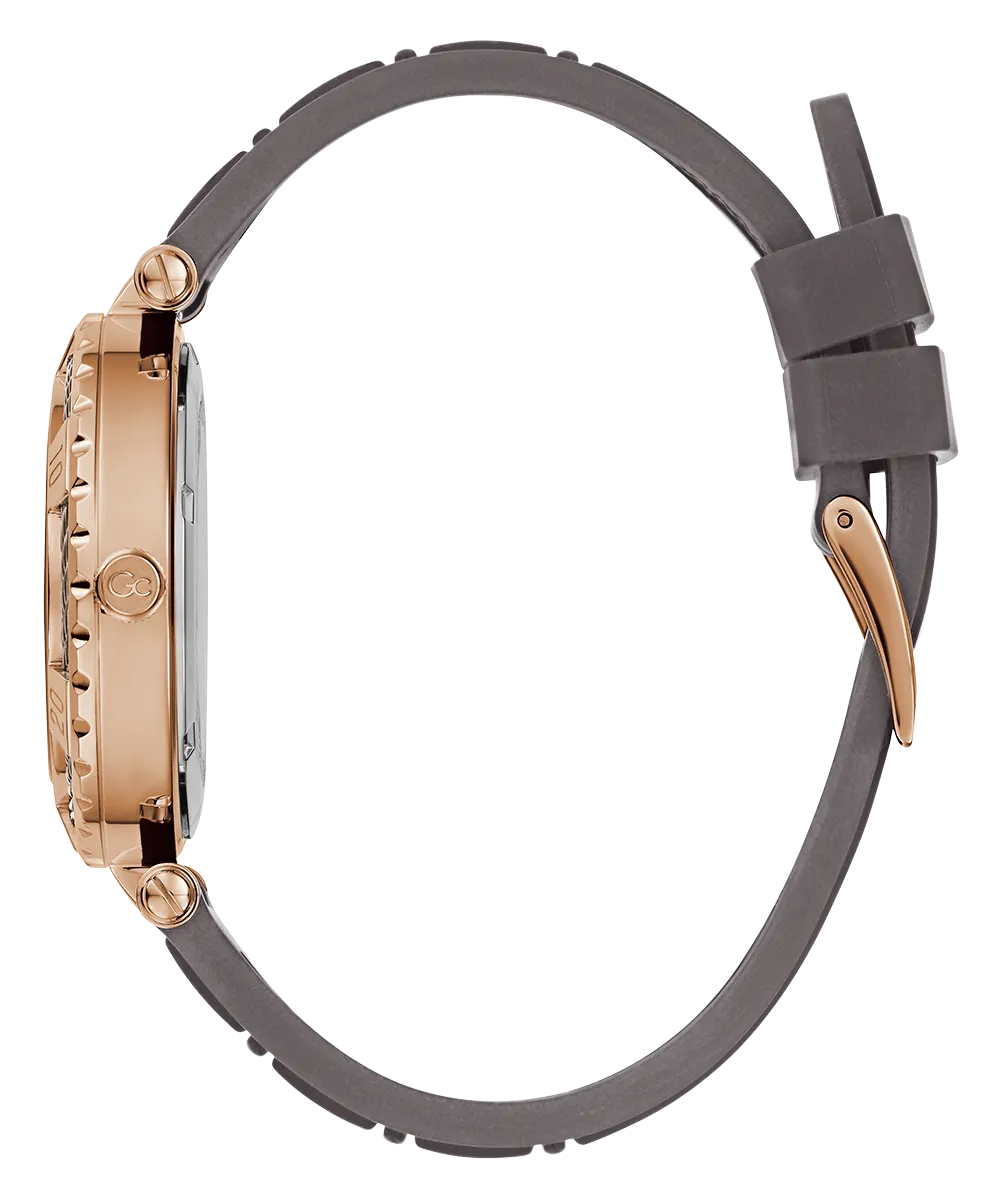Guess Womens Silicone Watches Gc LadyDiver Cable Large Size Silicone