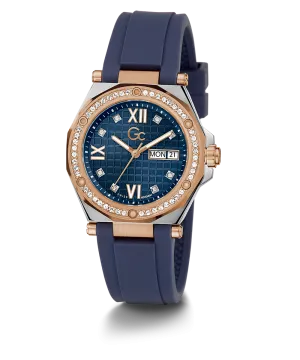 Guess Womens Silicone Watches Gc Legacy Lady Mid Size Silicone