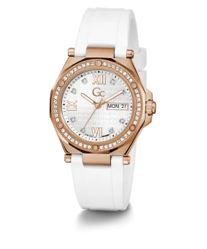 Guess Womens Silicone Watches Gc Legacy Lady Mid Size Silicone