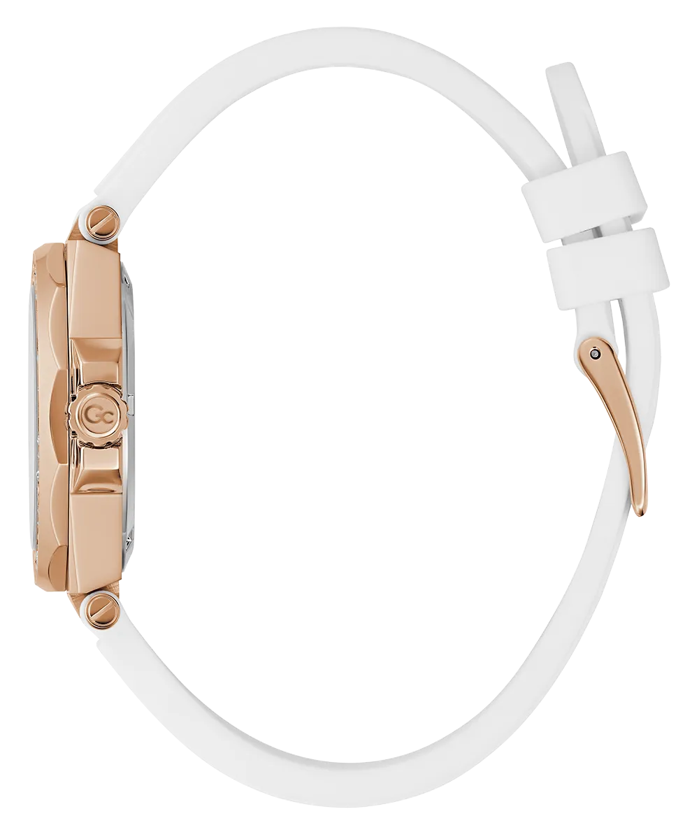 Guess Womens Silicone Watches Gc Legacy Lady Mid Size Silicone